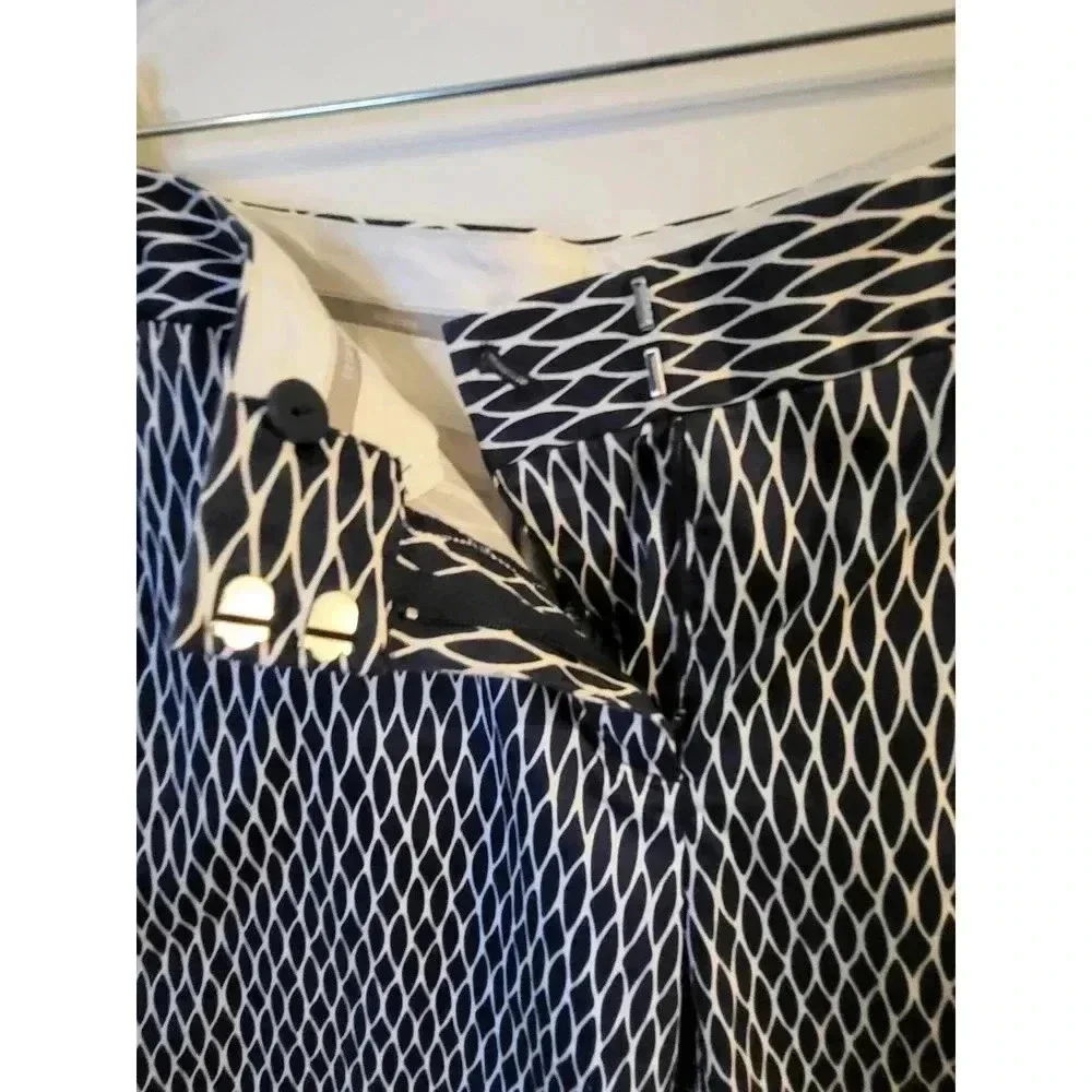 Liz Claiborne Print‎ Blue Sloane Shorts